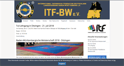 Desktop Screenshot of itf-bw.de